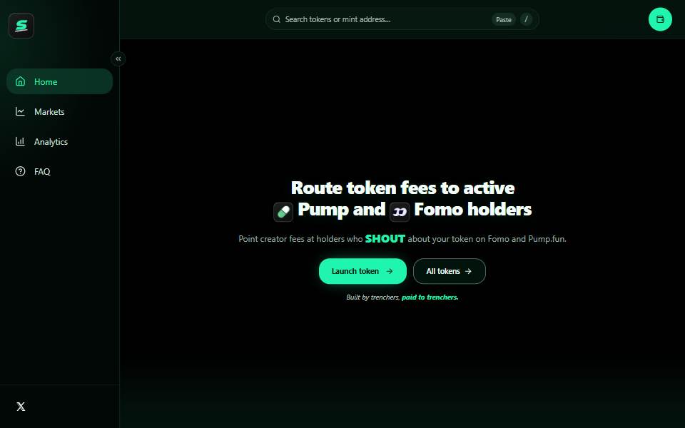 Screenshot of doshout.fun